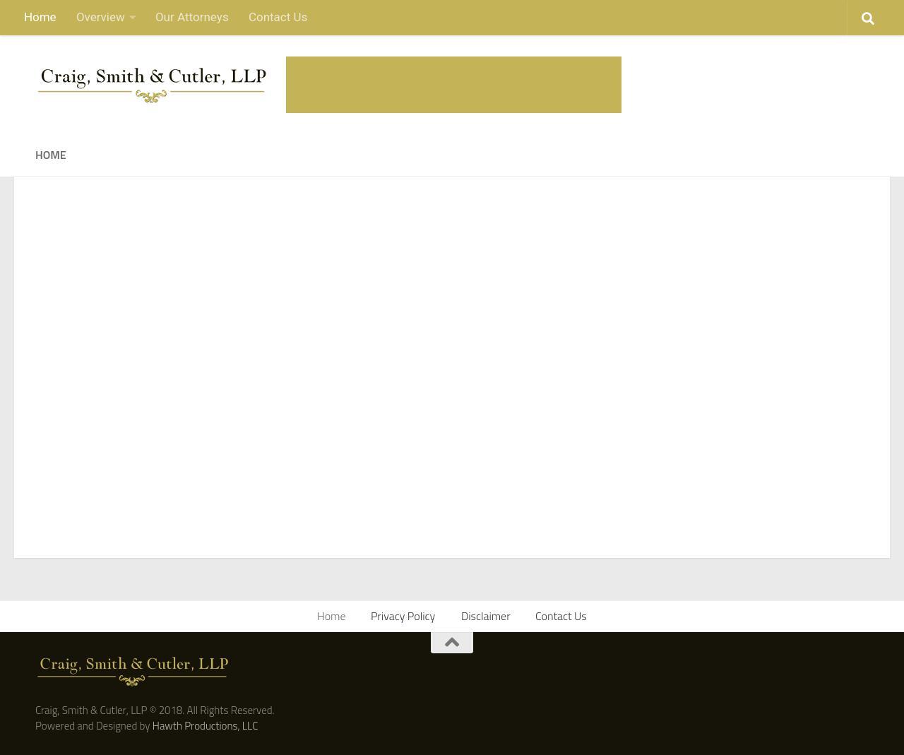 Craig, Smith & Cutler, LLP - Eldora IA Lawyers