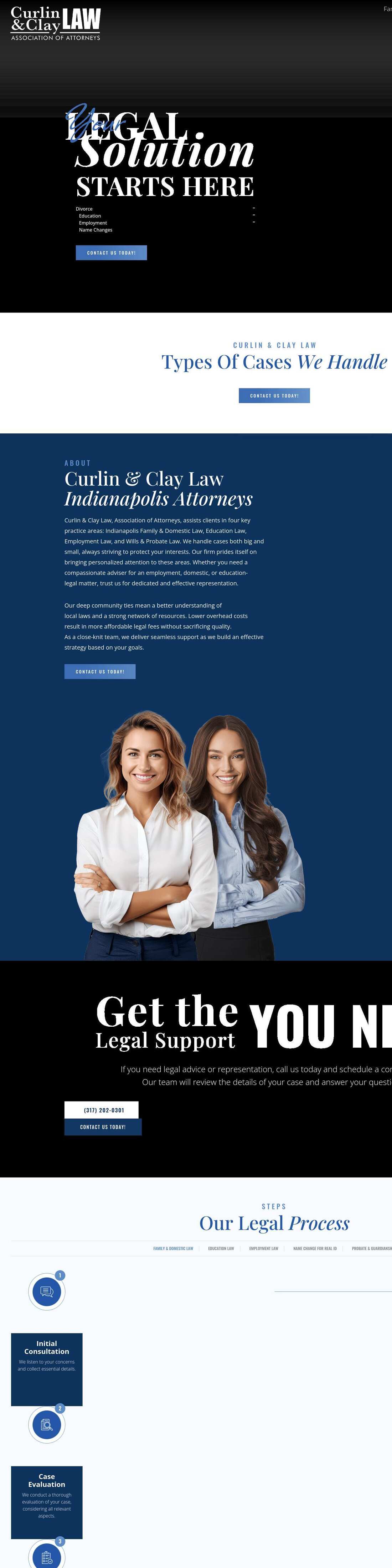 Curlin & Clay Law - Indianapolis IN Lawyers