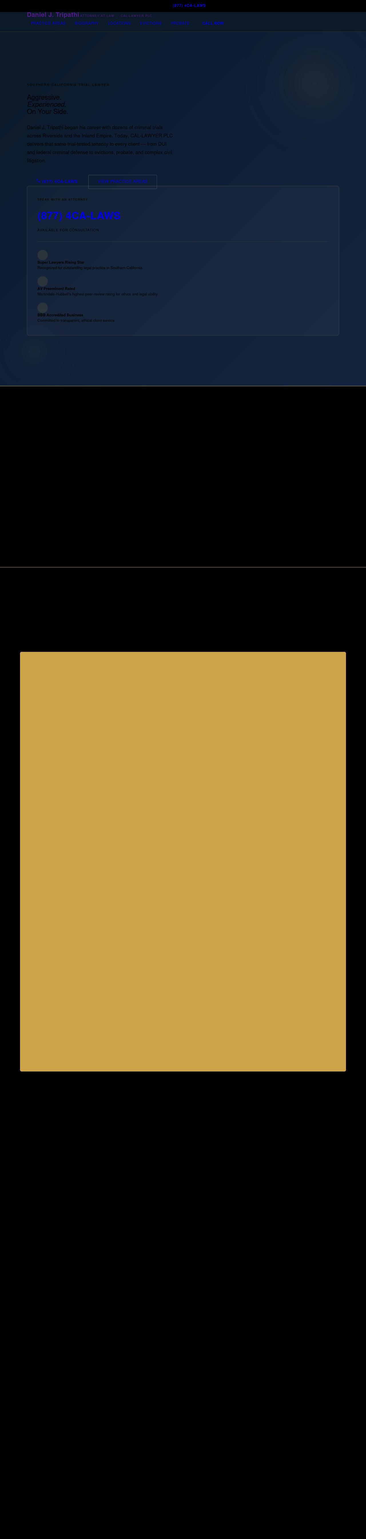 Daniel J. Tripathi - Murrieta CA Lawyers