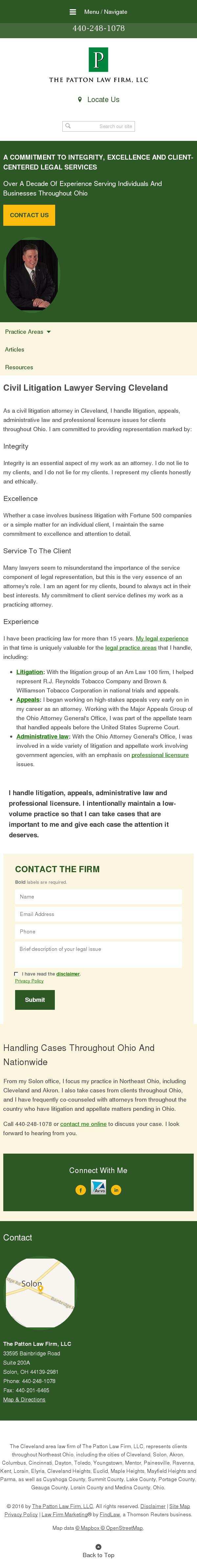 David V. Patton, Attorney at Law - Solon OH Lawyers