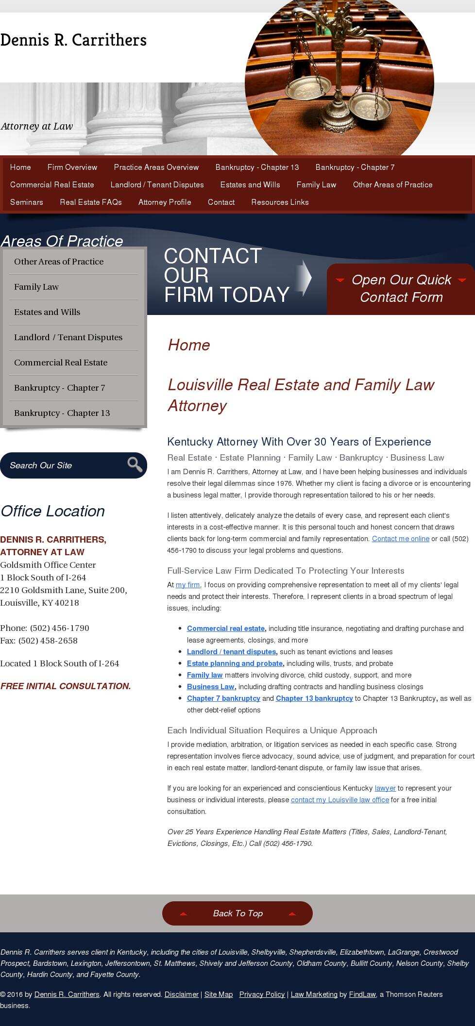 Dennis R. Carrithers - Louisville KY Lawyers