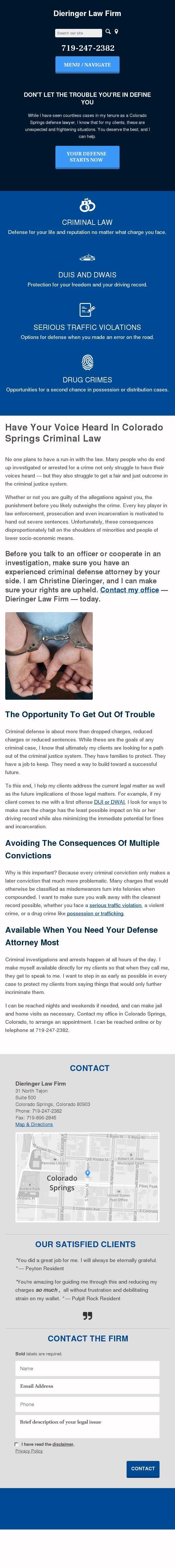 Dieringer Law Firm - Colorado Springs CO Lawyers