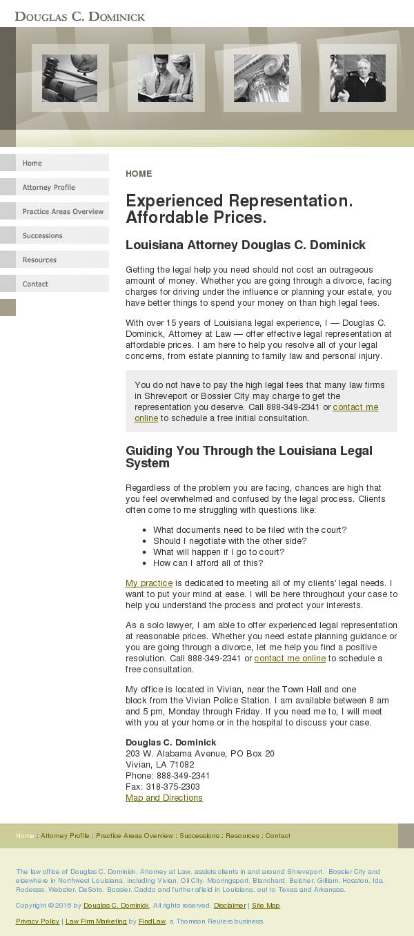 Douglas C. Dominick - Vivian LA Lawyers