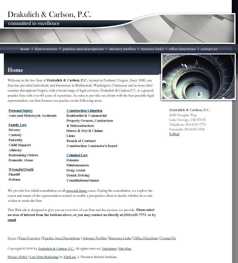 Drakulich & Carlson, P.C. - Lake Oswego OR Lawyers