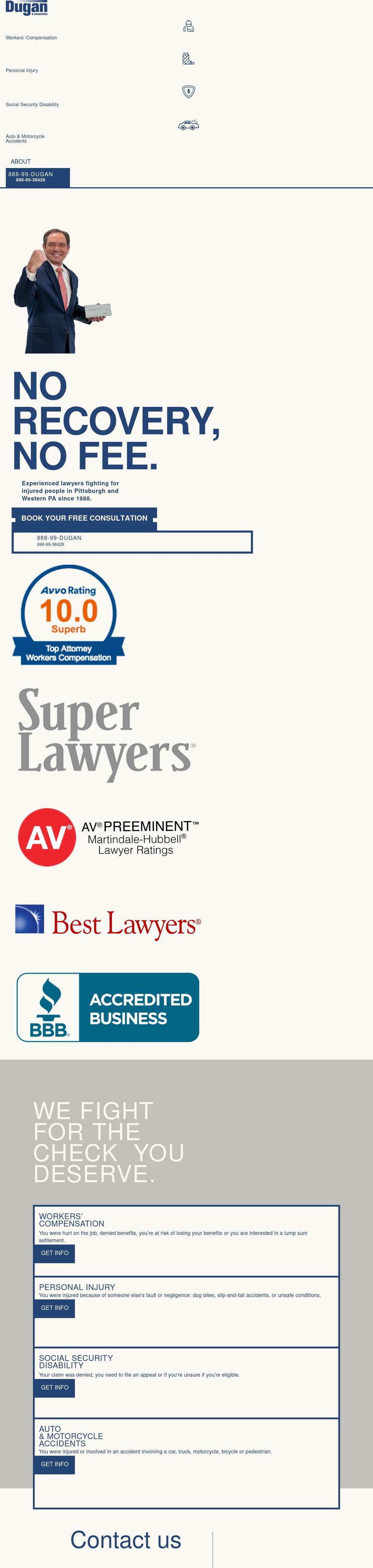 Dugan & Associates, P.C. - Aliquippa PA Lawyers
