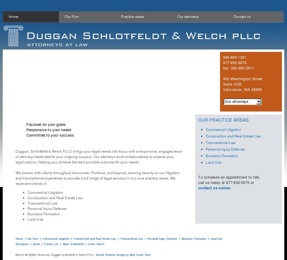 Duggan Schlotfeldt & Welch PLLC - Vancouver WA Lawyers