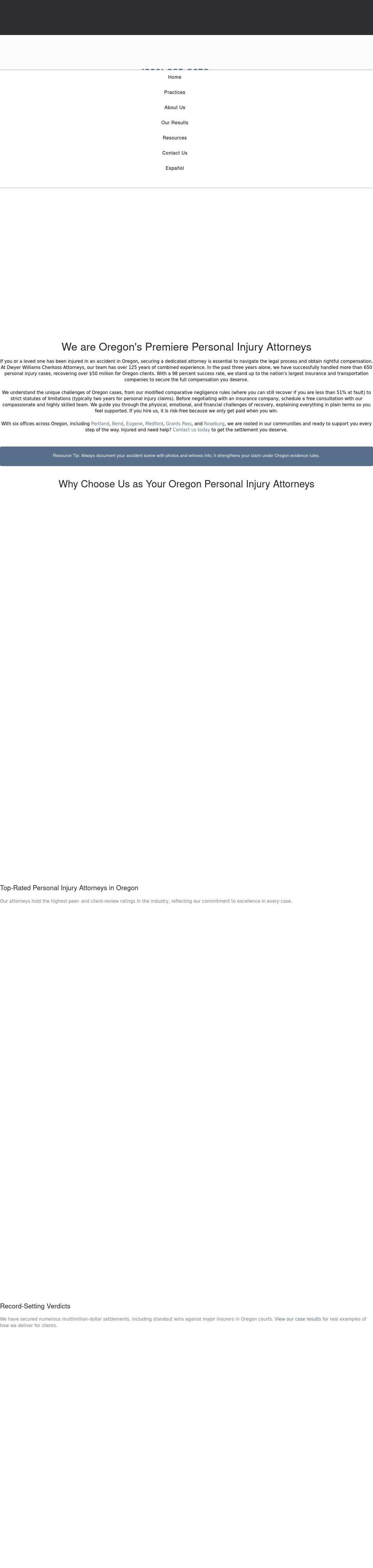 Dwyer Williams Potter, Attorneys, LLP - Portland OR Lawyers