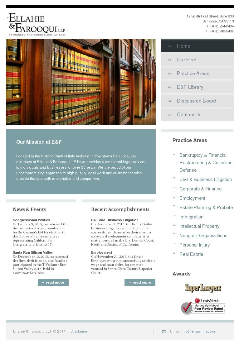 Ellahie & Farooqui LLP - San Jose CA Lawyers