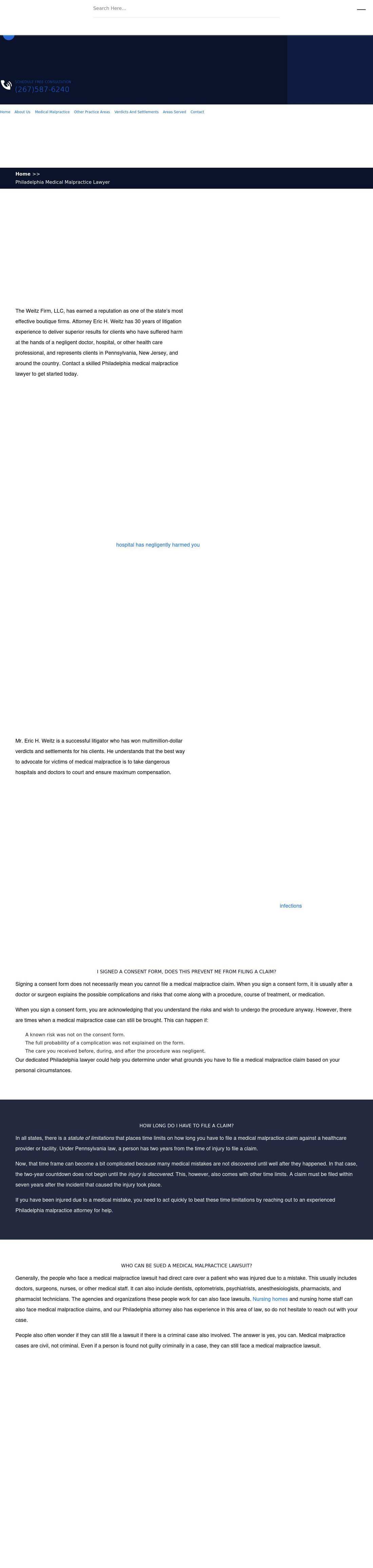 The Weitz Firm, LLC - Philadelphia PA Lawyers