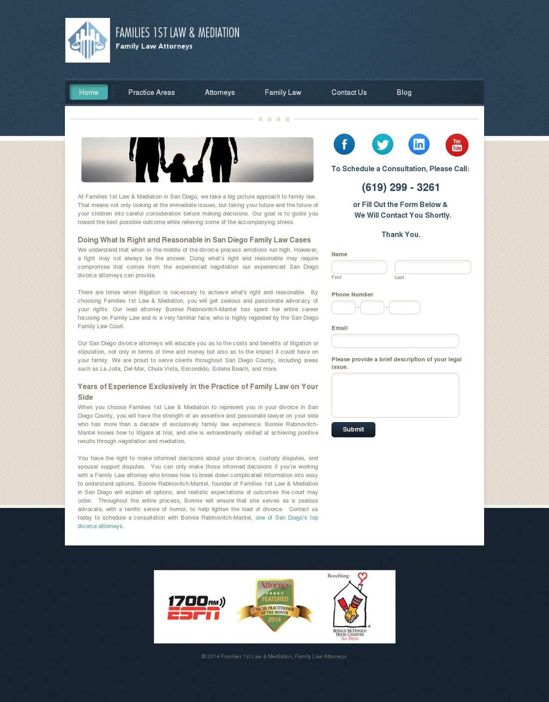 Families 1st Law & Mediation - San Diego CA Lawyers