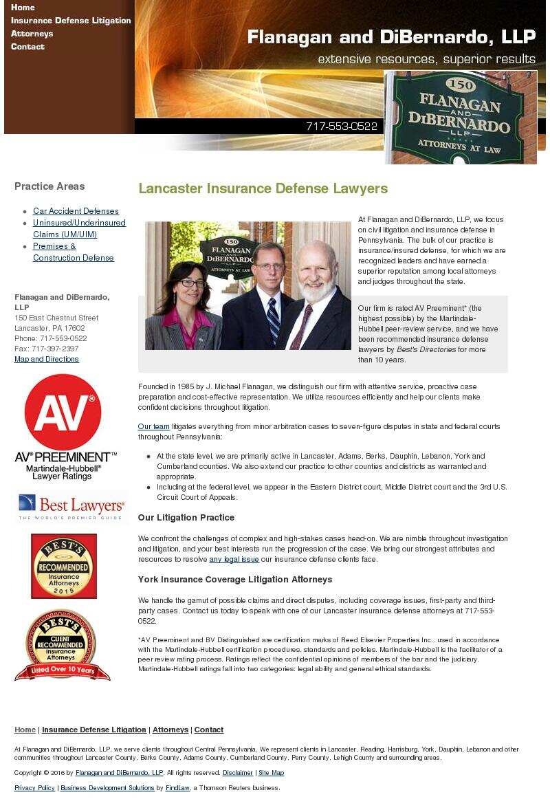 Flanagan and DiBernardo, LLP - Lancaster PA Lawyers