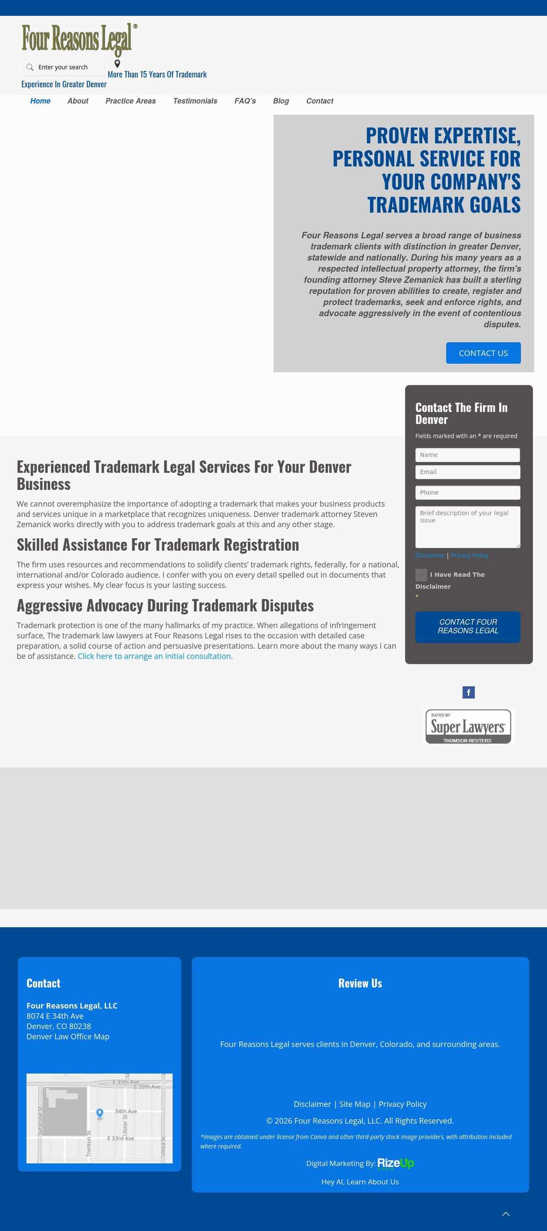 Four Reasons Legal, LLC - Denver CO Lawyers