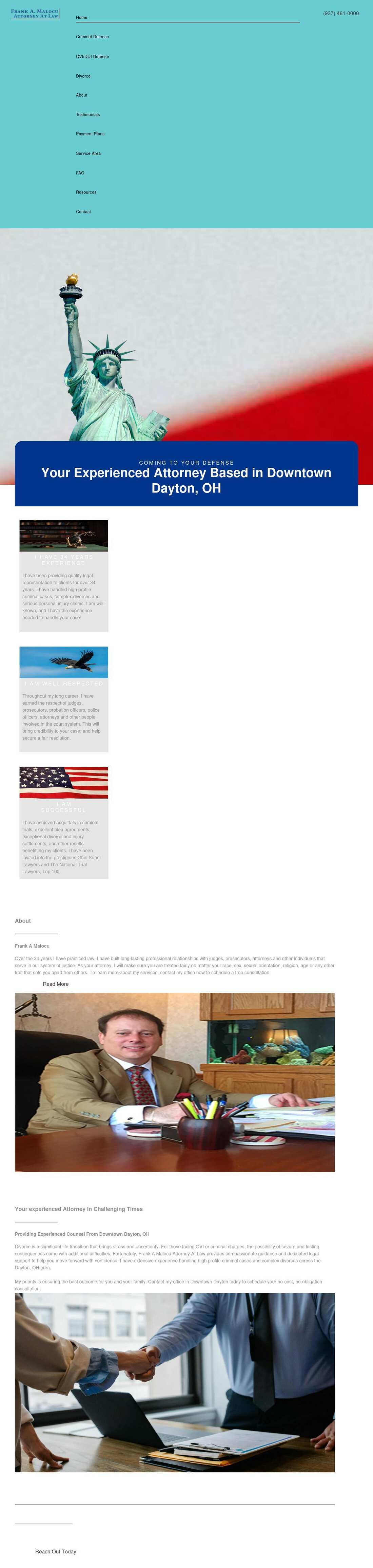 Frank A. Malocu - Dayton OH Lawyers
