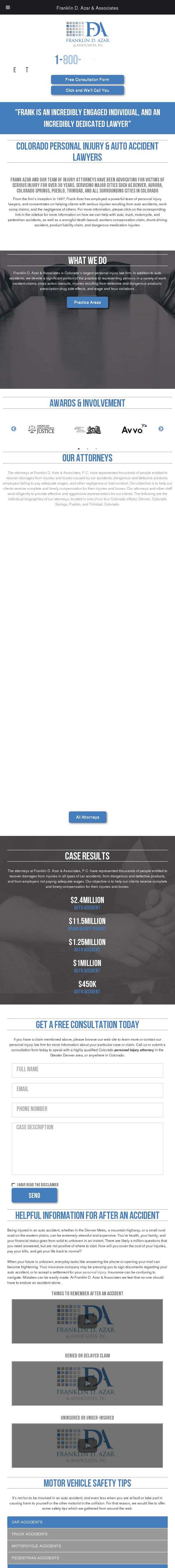 Franklin D. Azar & Associates, P.C. - Pueblo CO Lawyers