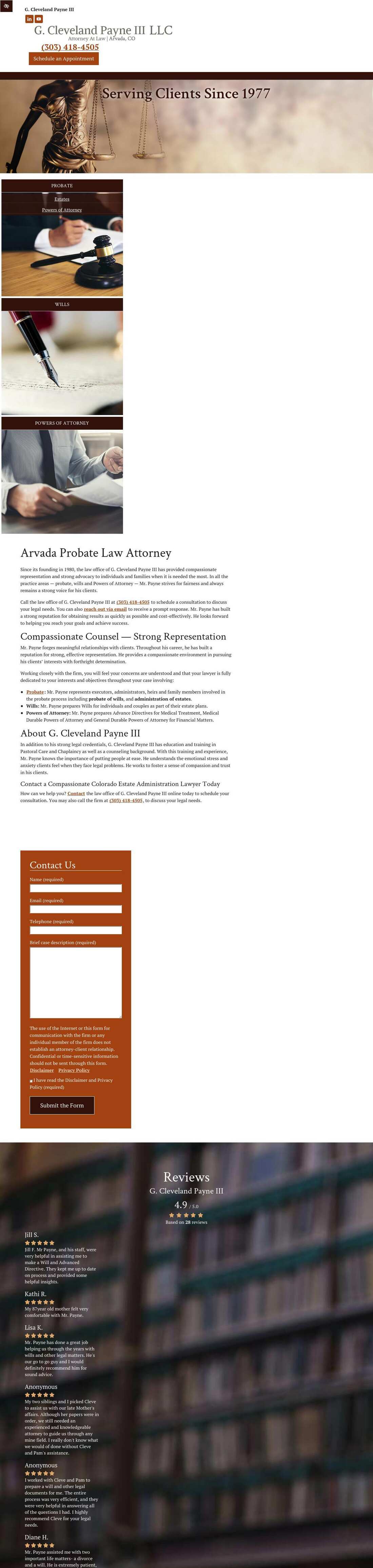 G. Cleveland Payne III P.C. - Marietta GA Lawyers
