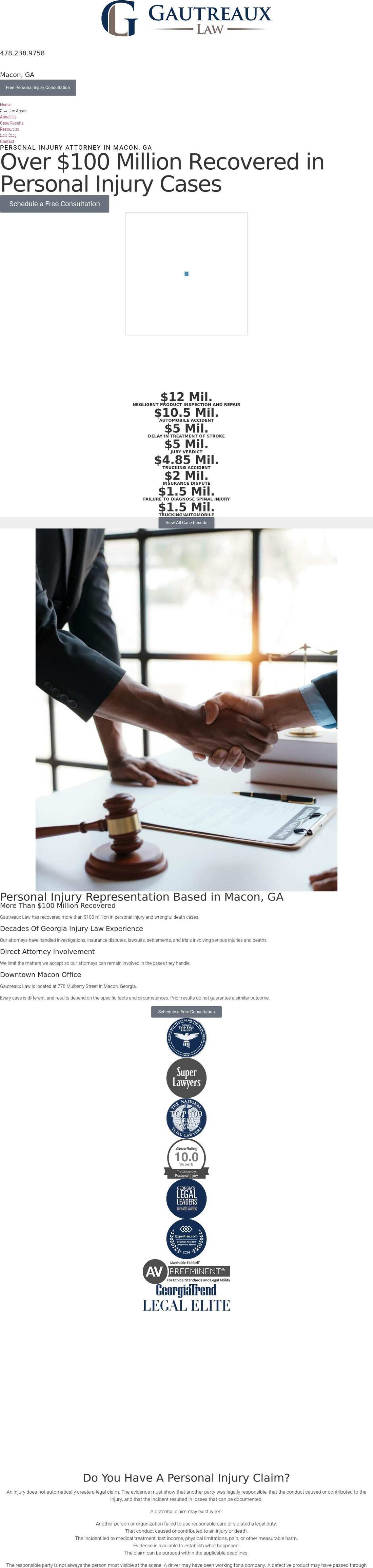 Gautreaux & Sizemore, LLC - Macon GA Lawyers
