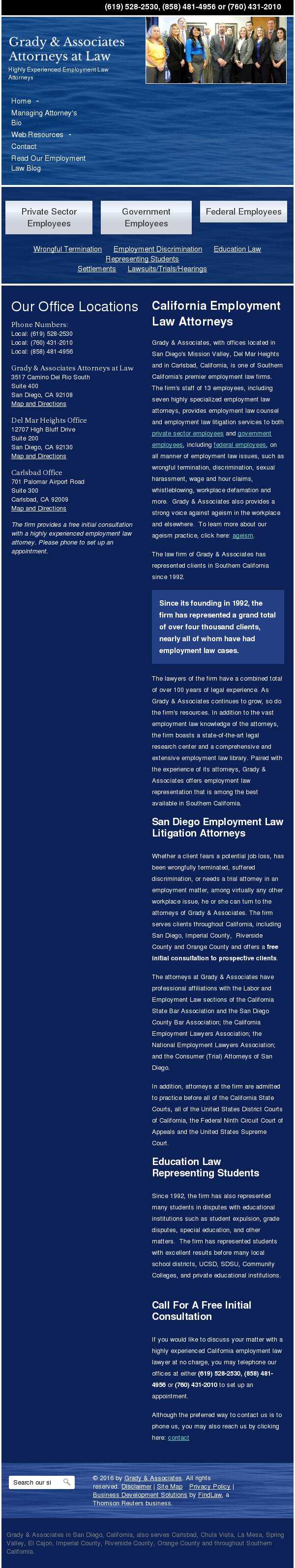 Grady & Associates - San Diego CA Lawyers