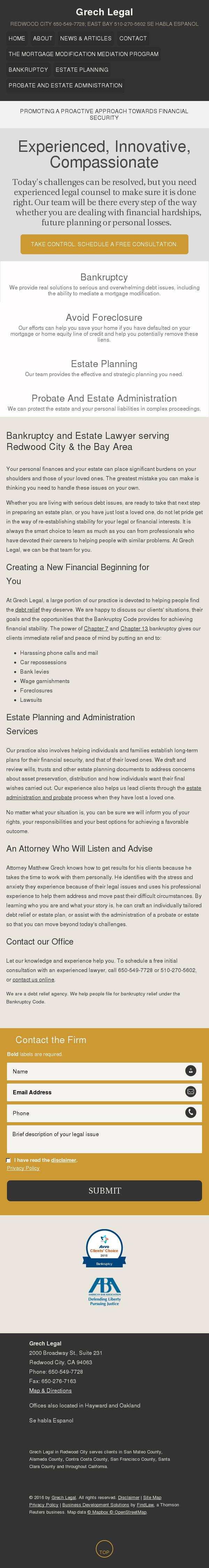 Grech Legal - Redwood City CA Lawyers
