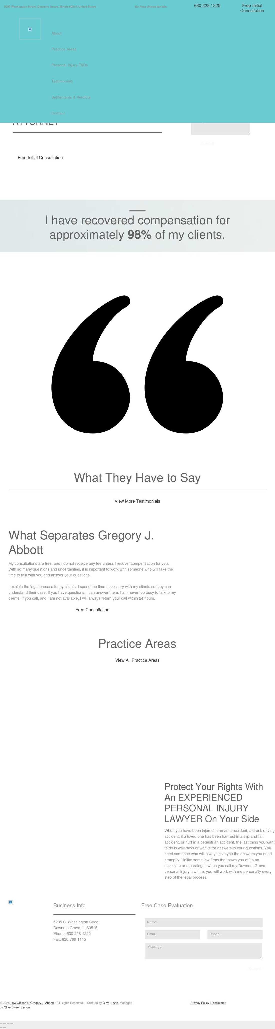 Gregory J. Abbott, Attorney at Law - Downers Grove IL Lawyers