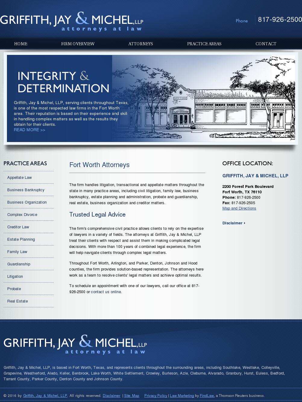 Griffith, Jay & Michel, LLP - Fort Worth TX Lawyers