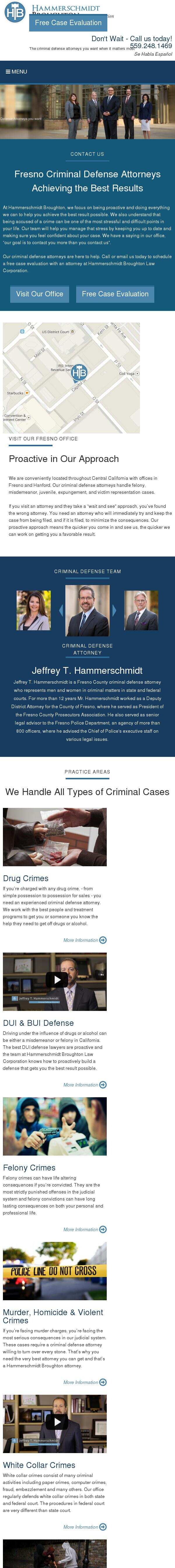 Hammerschmidt Broughton Law Corporation - Hanford CA Lawyers