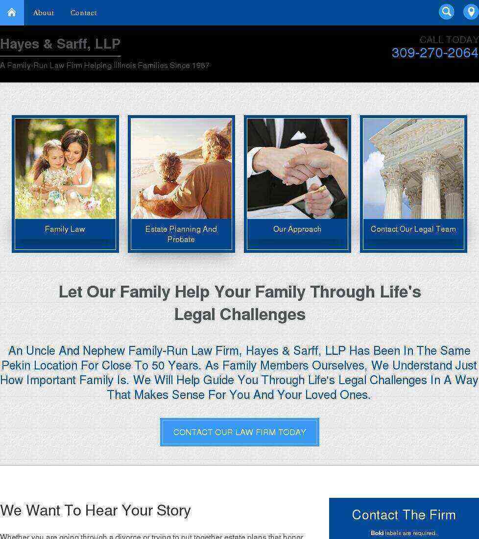 Hayes & Sarff, LLP - Pekin IL Lawyers
