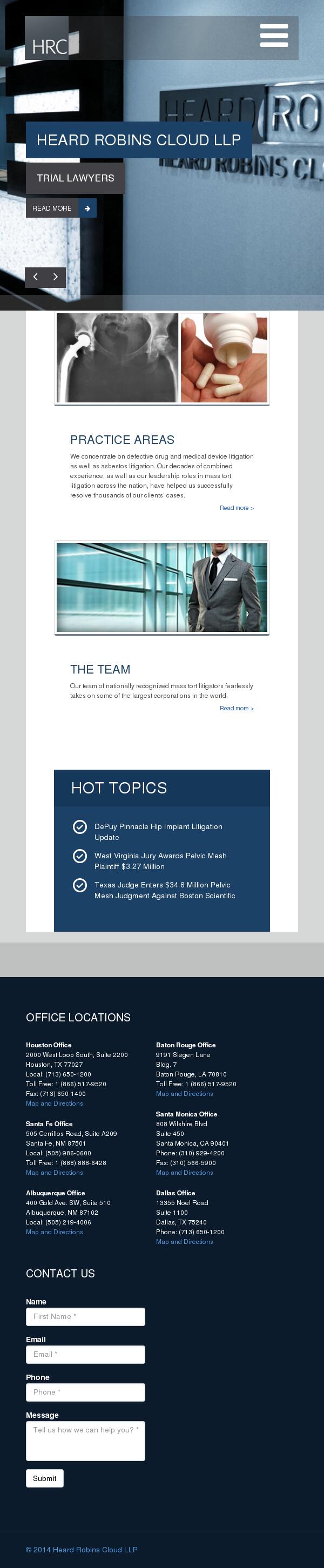Heard Robins Cloud LLP - Houston TX Lawyers