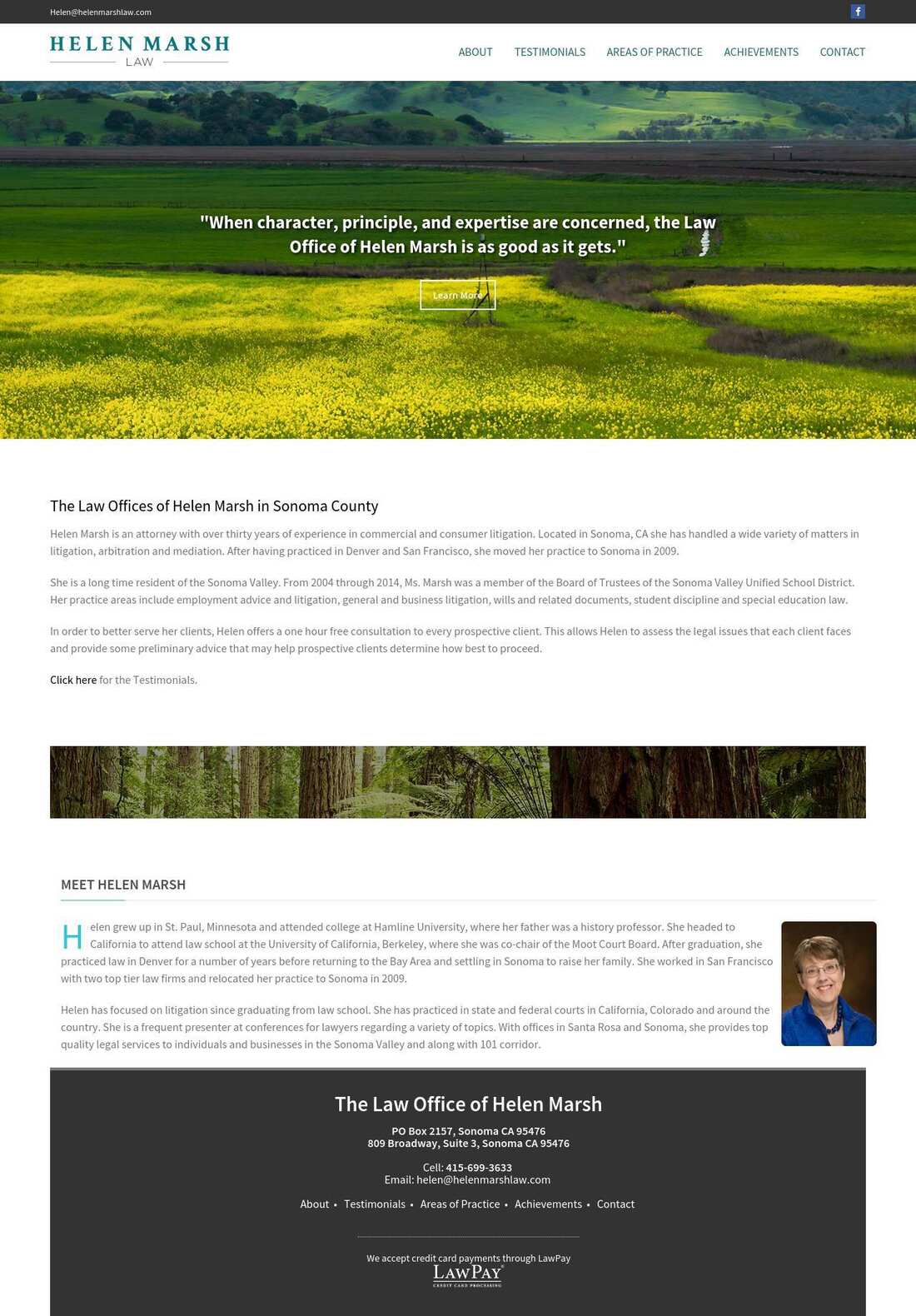 Helen L. Marsh Law Office - Santa Rosa CA Lawyers