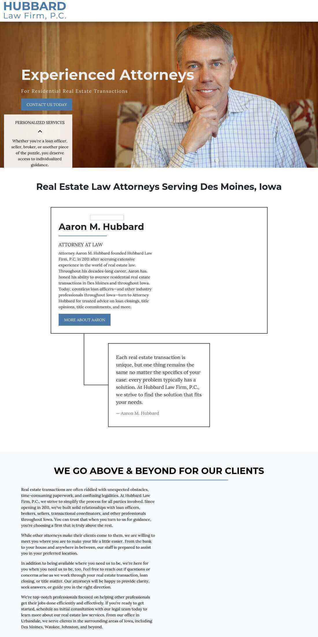 Hubbard Law Firm, P.C. - Urbandale IA Lawyers