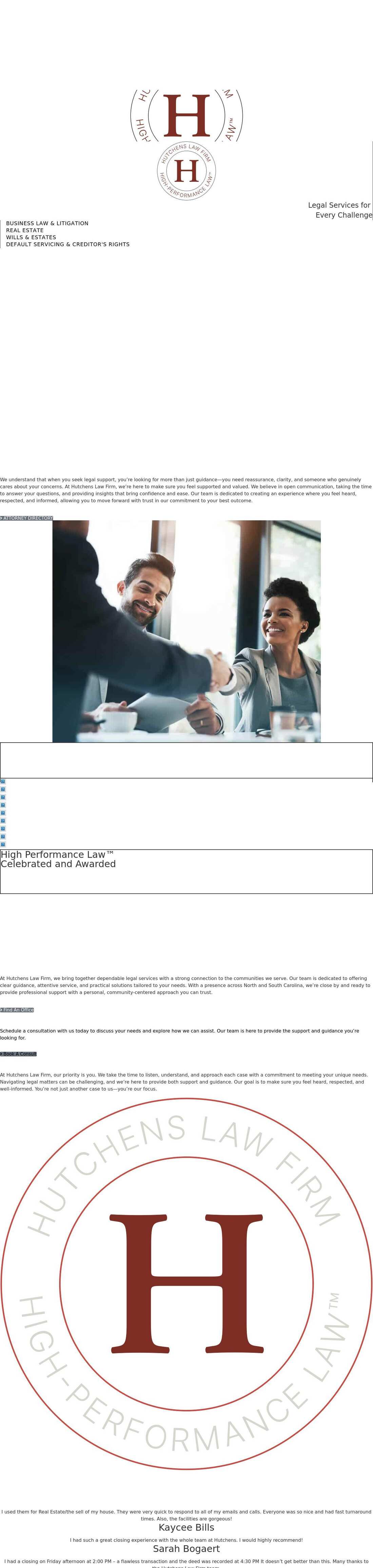 Hutchens Law Firm - Charlotte NC Lawyers