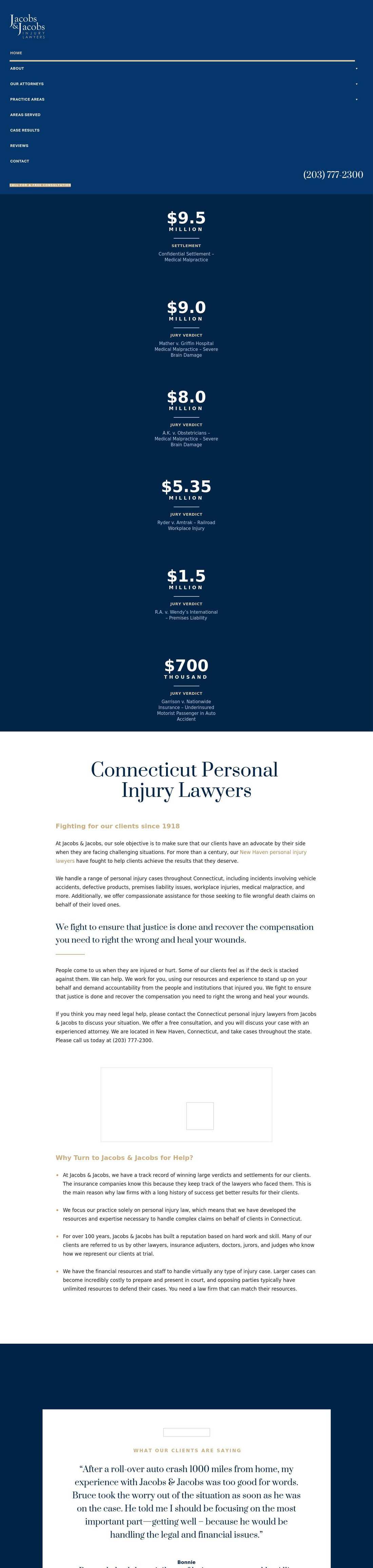 Jacobs & Jacobs, LLC - New Haven CT Lawyers