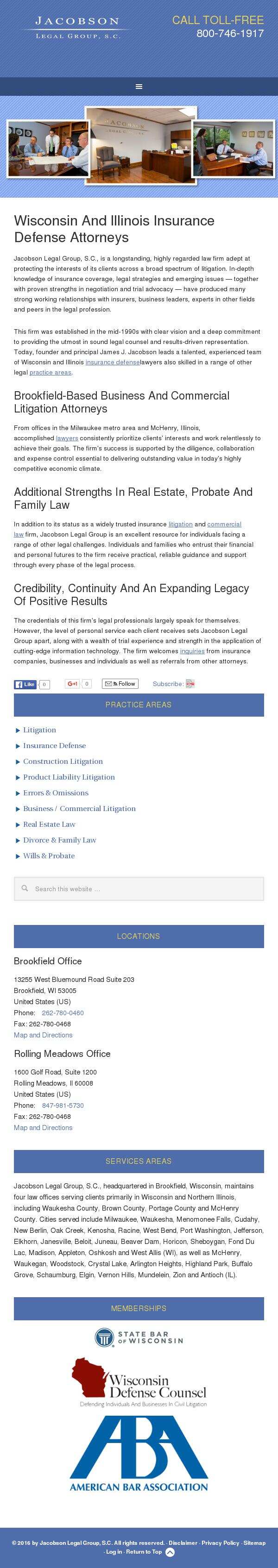 Jacobson Legal Group, S.C. - Green Bay WI Lawyers