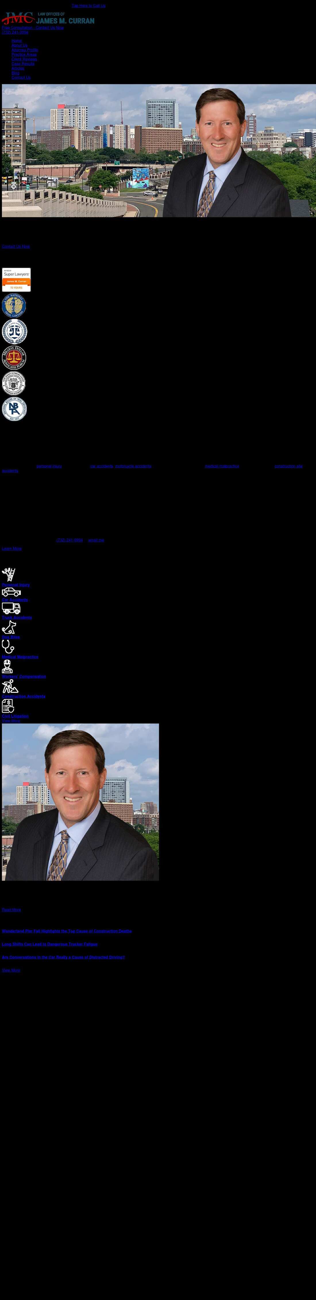 James M. Curran Attorney At Law - Milltown NJ Lawyers