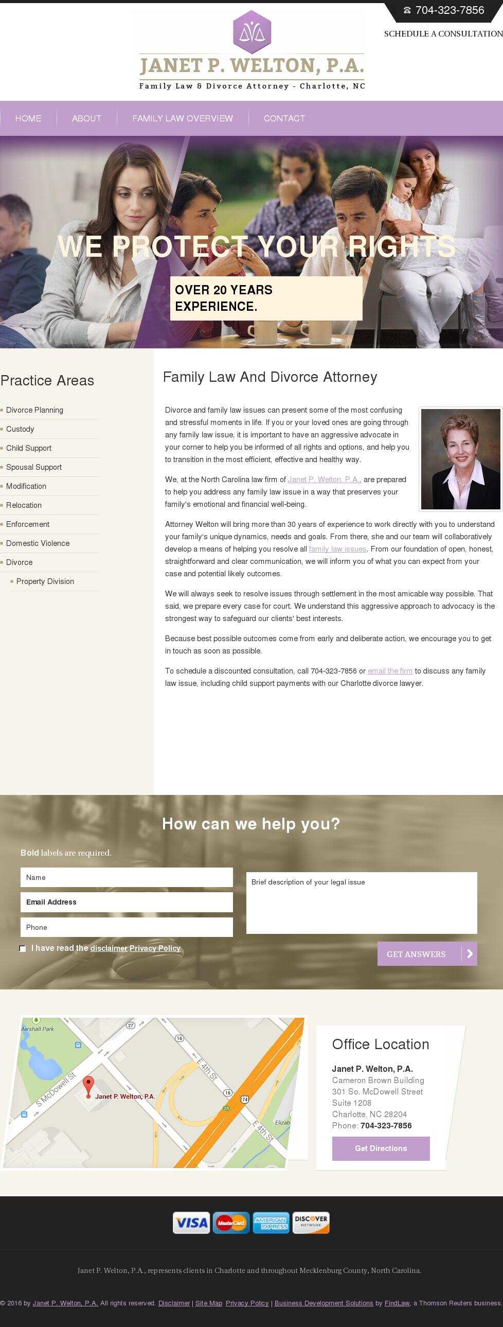 Janet P. Welton, P.A. - Charlotte NC Lawyers