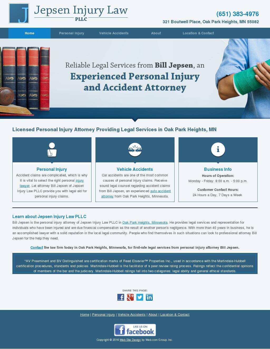 Jepsen Injury Law - Stillwater MN Lawyers