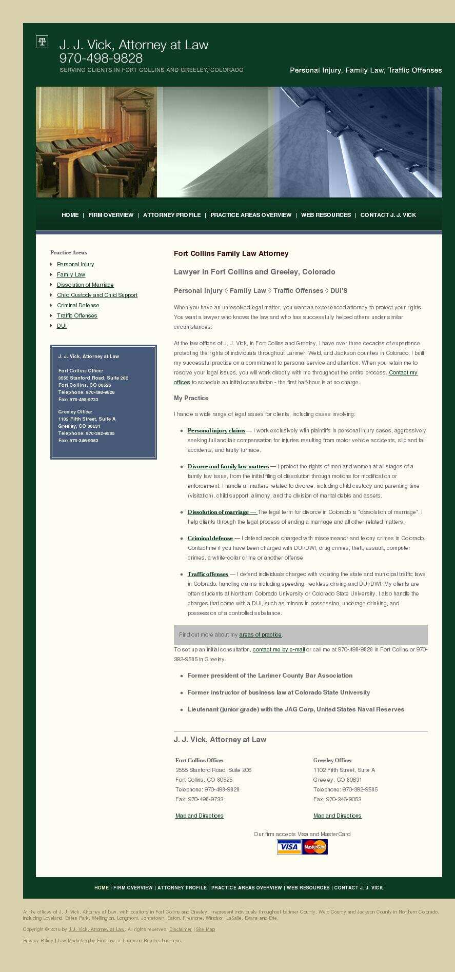 J.J. Vick, Attorney at Law - Fort Collins CO Lawyers