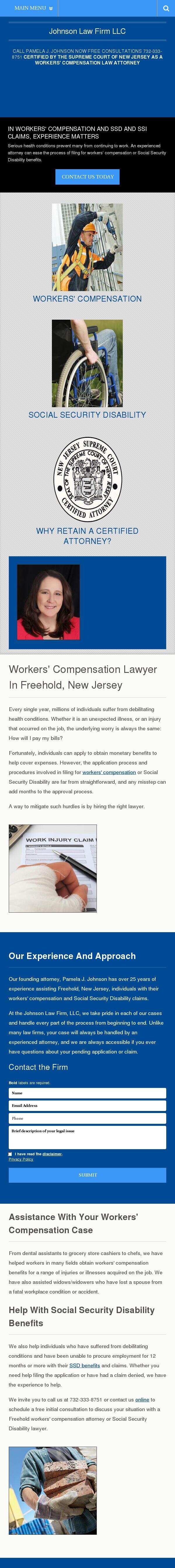 Johnson Law Firm LLC - Freehold NJ Lawyers