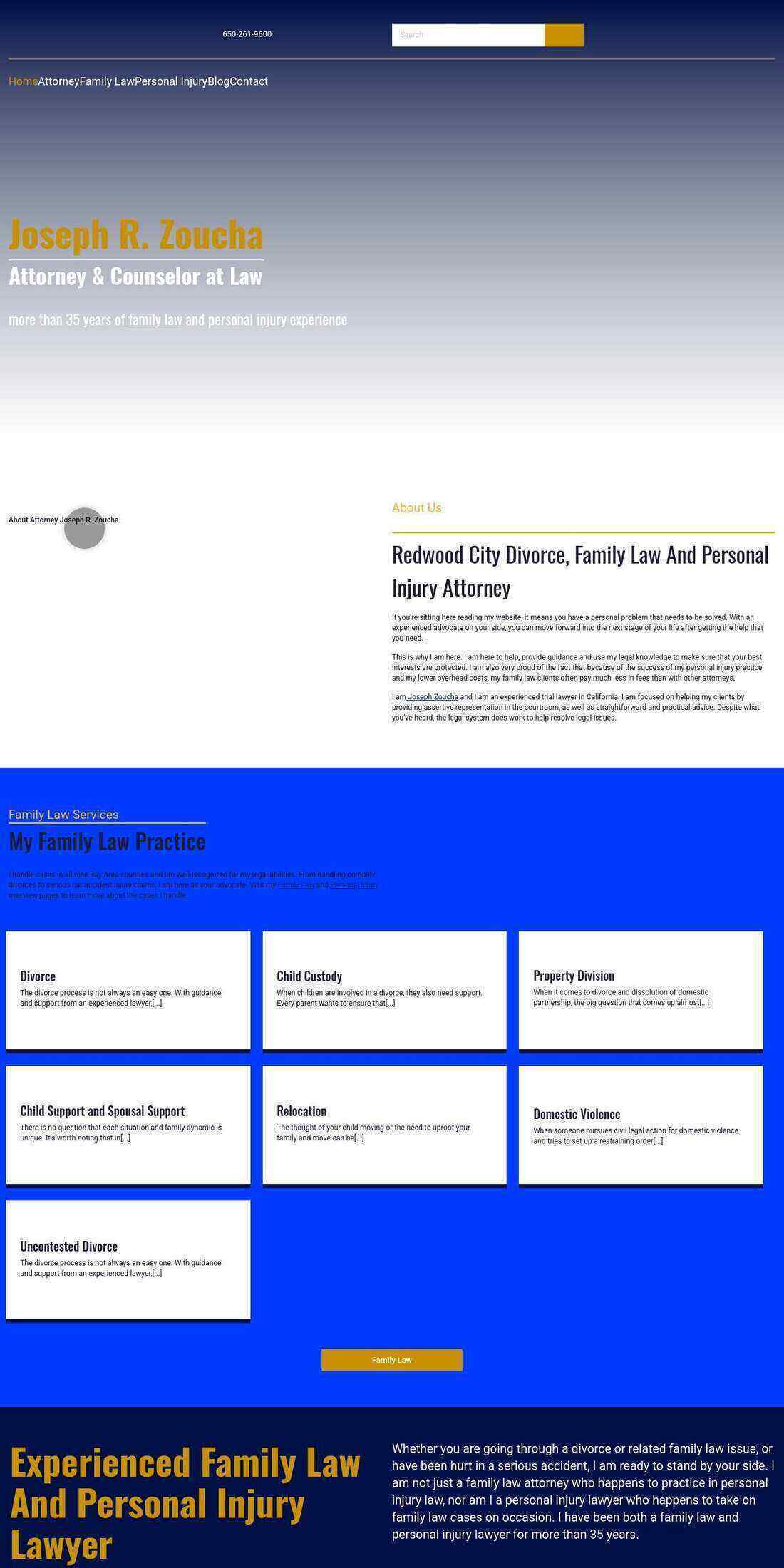 Joseph R. Zoucha, Attorney & Counselor at Law - Redwood City CA Lawyers