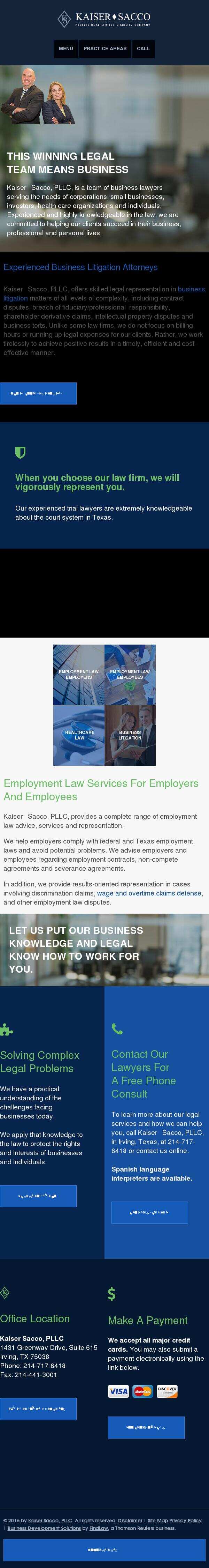 Kaiser Sacco, PLLC - Irving TX Lawyers
