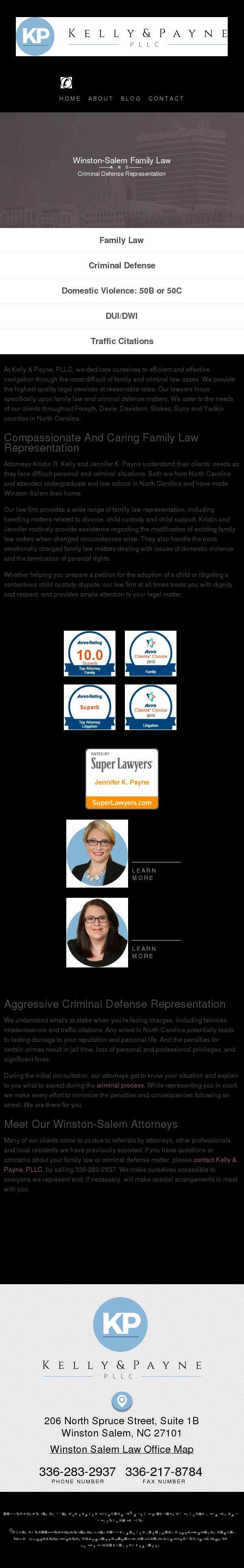 Kelly & Payne, PLLC - Winston-Salem NC Lawyers