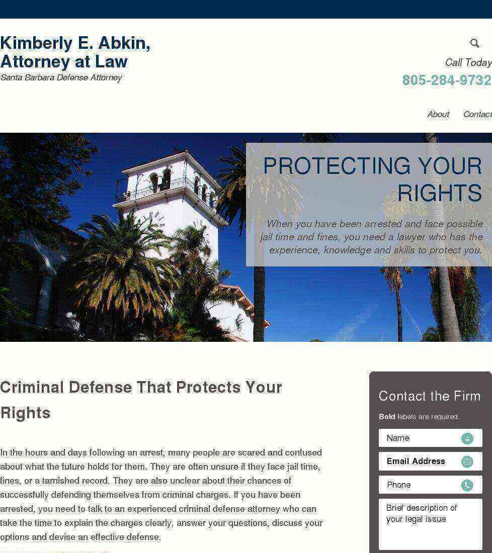 Kimberly E. Abkin, Attorney at Law - Santa Barbara CA Lawyers