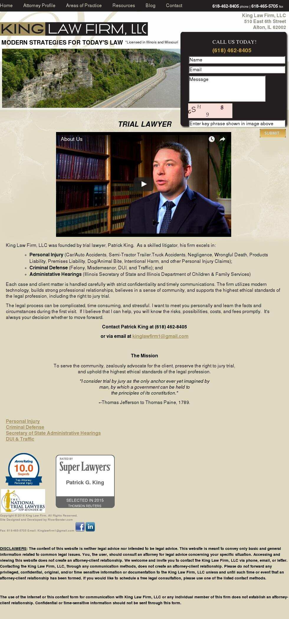 King Law Firm, LLC - Alton IL Lawyers