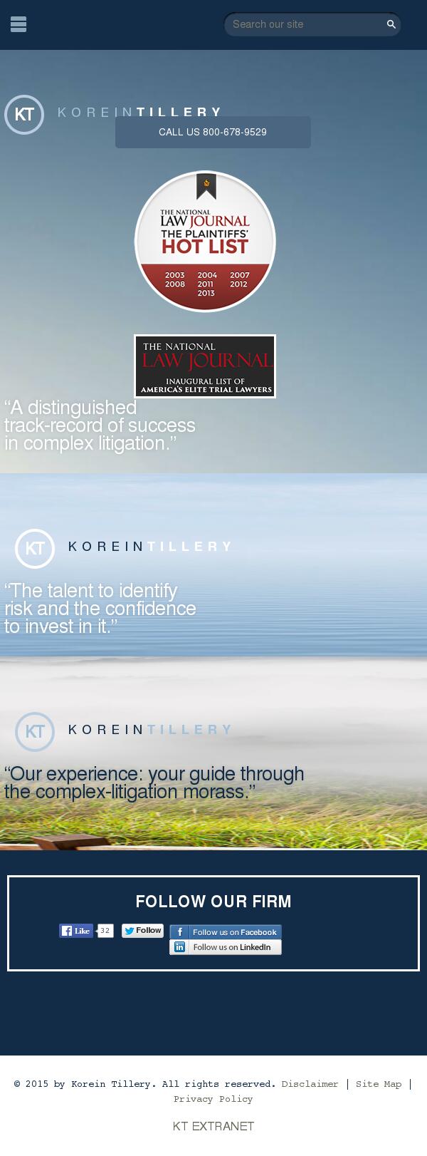 Korein Tillery - St. Louis MO Lawyers