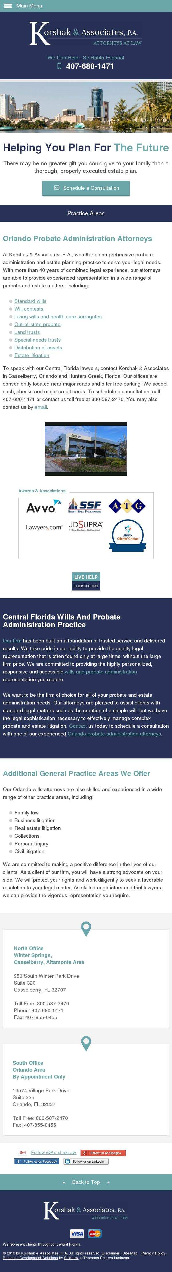 Korshak & Associates, P.A. - Casselberry FL Lawyers