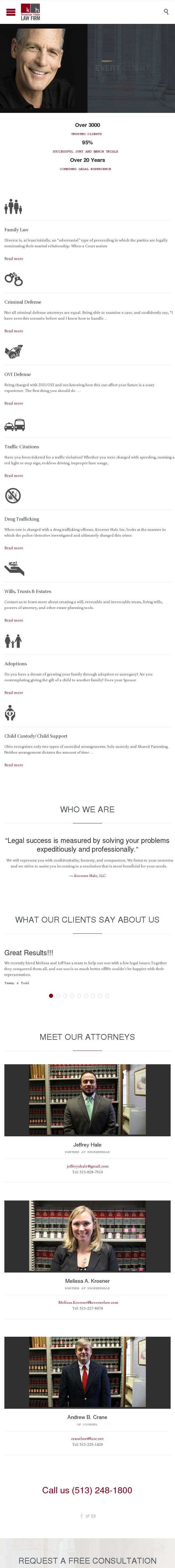 Kroener Hale Law firm - Batavia OH Lawyers