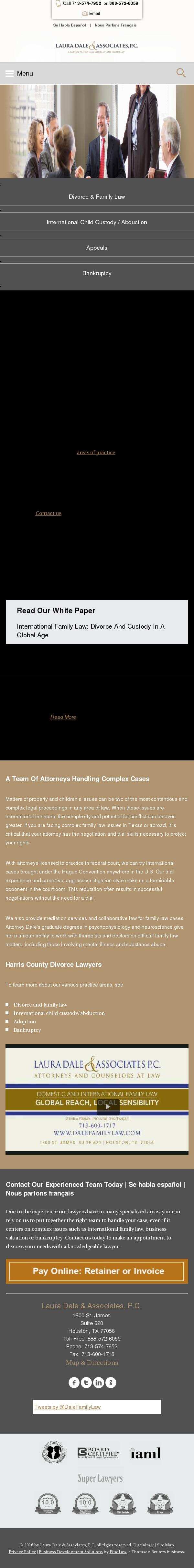 Laura Dale & Associates, P.C. - Houston TX Lawyers