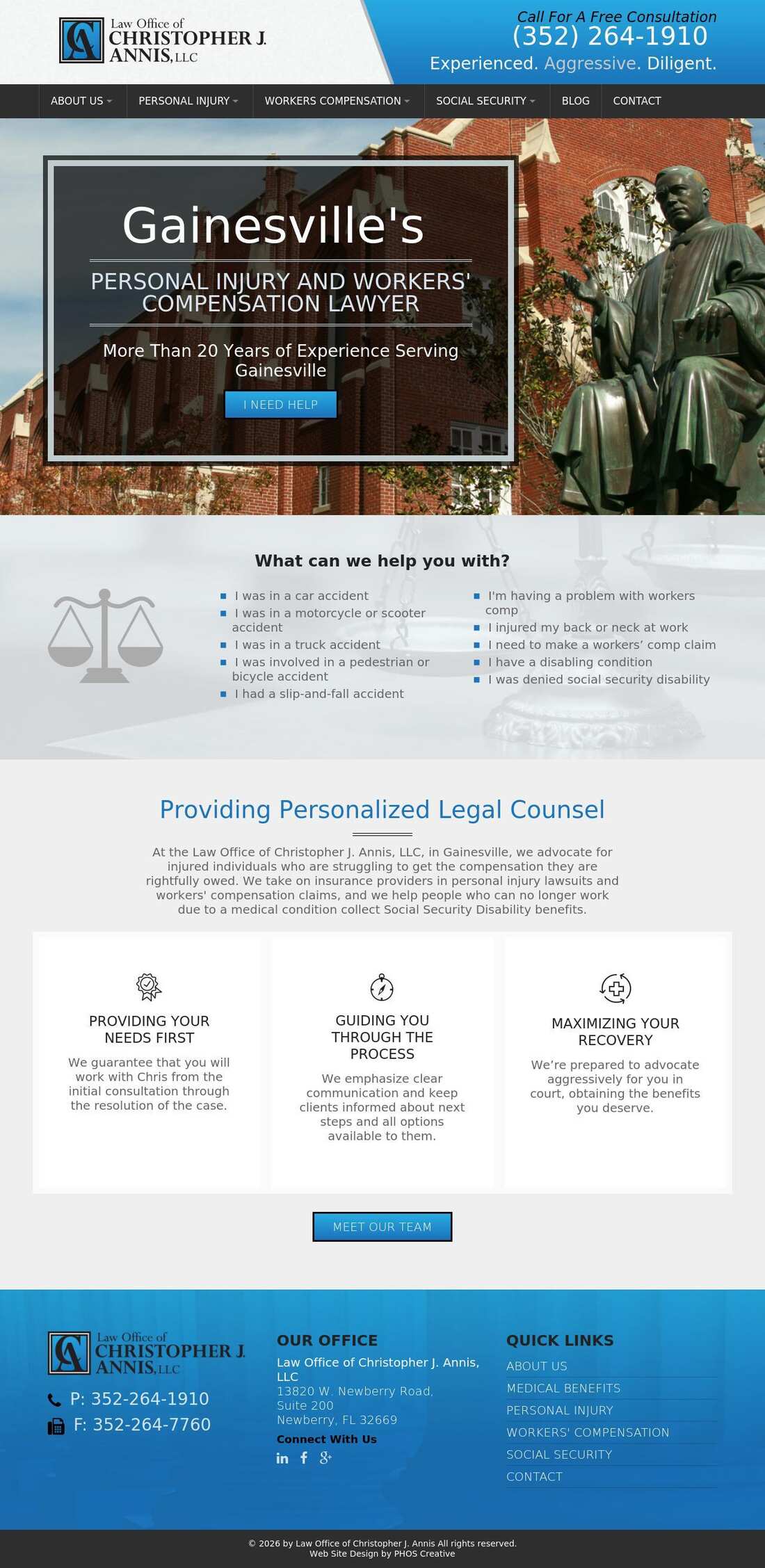 Law Office of Christopher J. Annis, LLC - Gainesville FL Lawyers