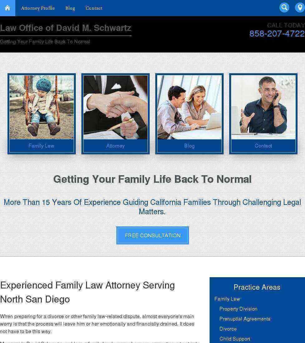 Law Office of David M. Schwartz - San Diego CA Lawyers