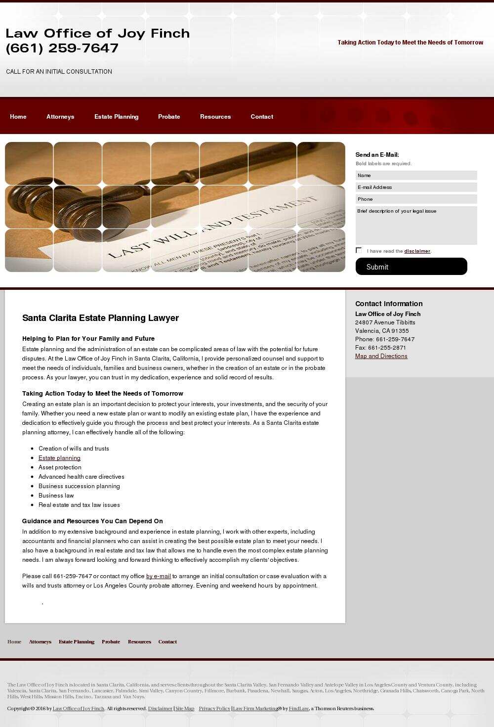 Law Office of Joy Finch - Valencia CA Lawyers