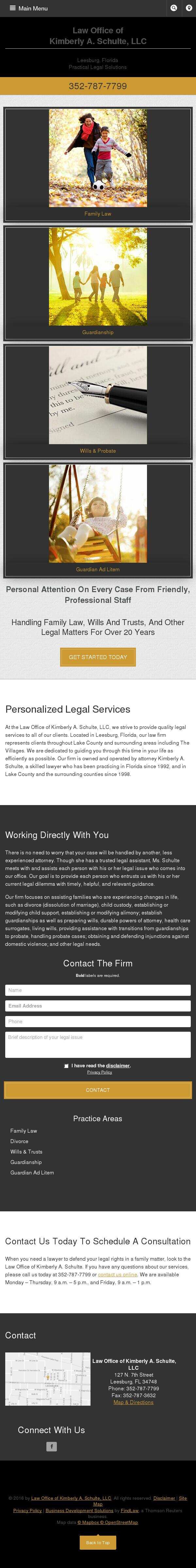 Law Office of Kimberly A. Schulte, LLC - Leesburg FL Lawyers